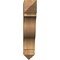 Ekena Millwork Funston Arts & Crafts Rough Sawn Bracket, Western Red Cedar, 6"W x 30"D x 30"H BKT06X30X30FST03RWR - alternate 4